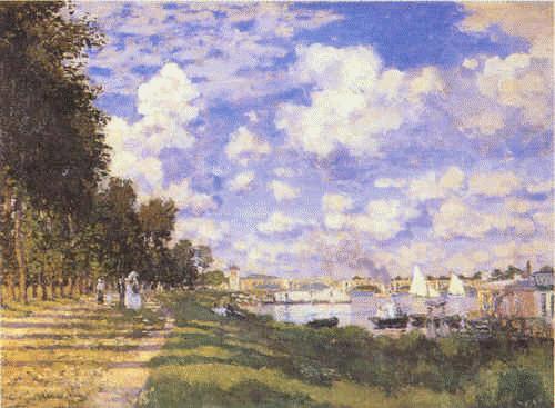Claude Monet Port in Argenteuil china oil painting image